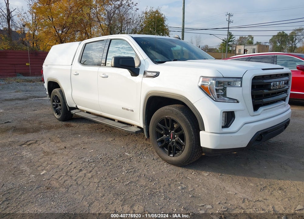 2021 GMC SIERRA 1500 4WD SHORT BOX ELEVATION VIN: 3GTU9CED3MG469394