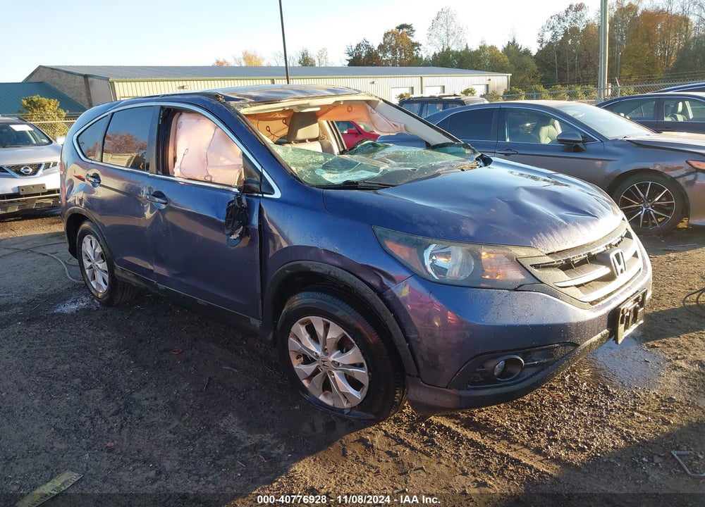 2013 HONDA CR-V EX-L VIN: 5J6RM3H74DL029174