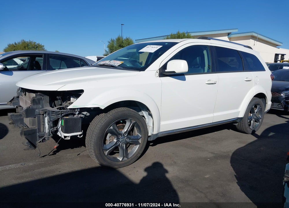 2015 DODGE JOURNEY CROSSROAD VIN: 3C4PDCGB3FT597653