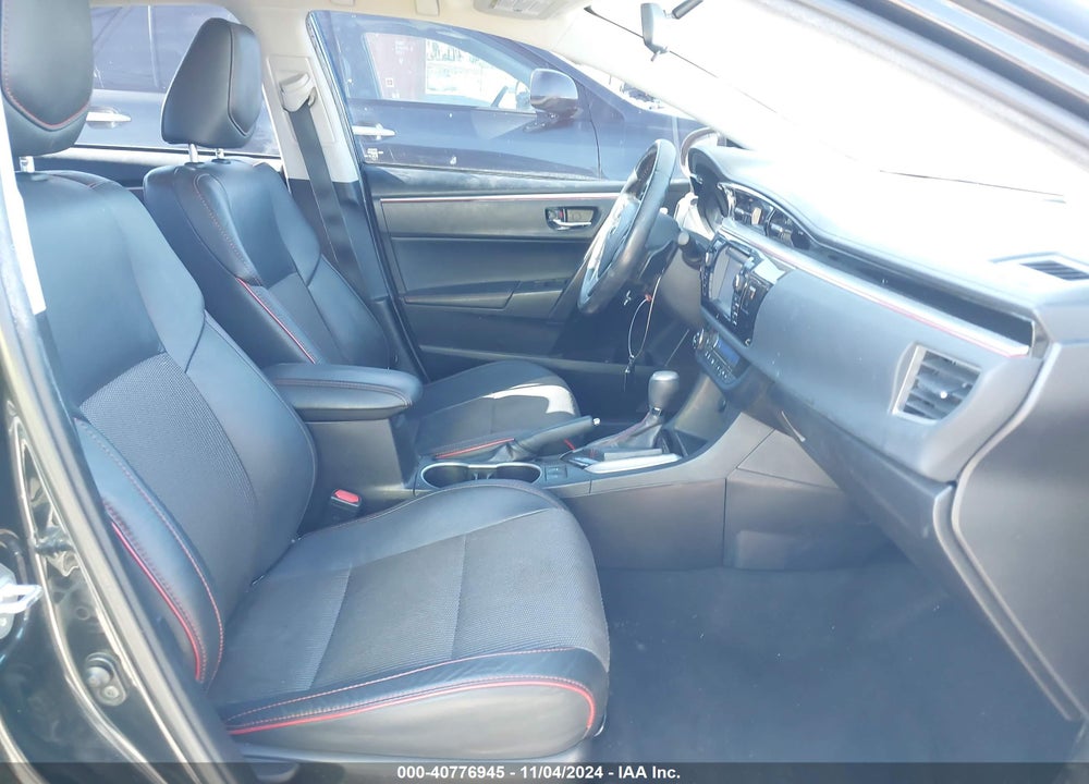 2016 TOYOTA COROLLA S W/SPECIAL EDITION PKG VIN: 2T1BURHE4GC485177