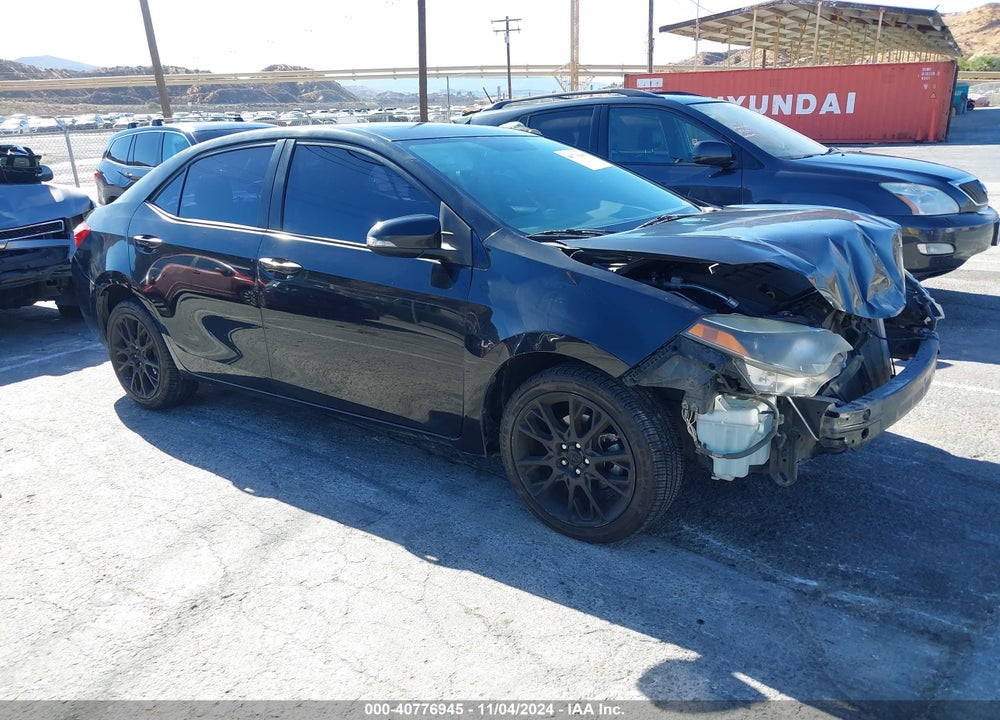 2016 TOYOTA COROLLA S W/SPECIAL EDITION PKG VIN: 2T1BURHE4GC485177