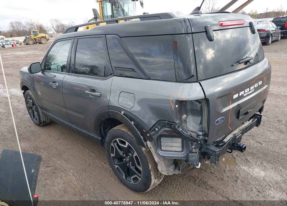2021 FORD BRONCO SPORT OUTER BANKS VIN: 3FMCR9C60MRA80697