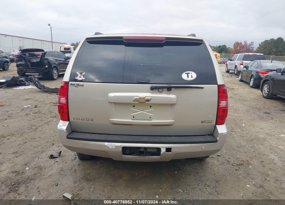 2007 CHEVROLET TAHOE LT VIN: 1GNFC13087R381290