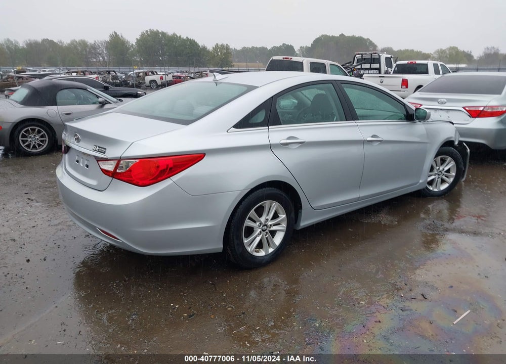 2013 HYUNDAI SONATA GLS VIN: 5NPEB4AC8DH763263