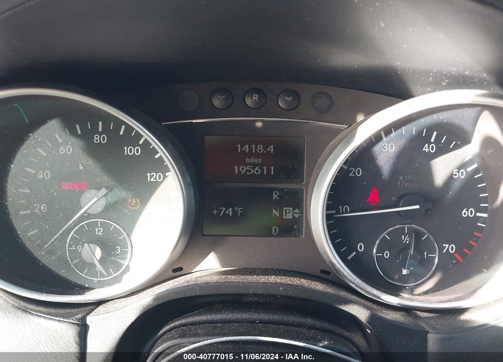 2007 MERCEDES-BENZ GL 450 4MATIC VIN: 4JGBF71EX7A126196