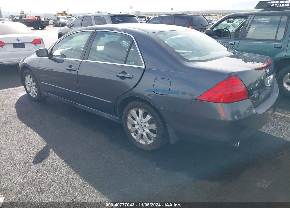 2007 HONDA ACCORD 3.0 SE VIN: 1HGCM66417A041743