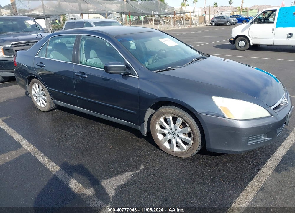 2007 HONDA ACCORD 3.0 SE VIN: 1HGCM66417A041743