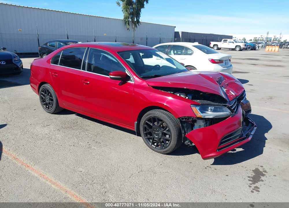 2017 VOLKSWAGEN JETTA 1.4T SE VIN: 3VWDB7AJ3HM340485