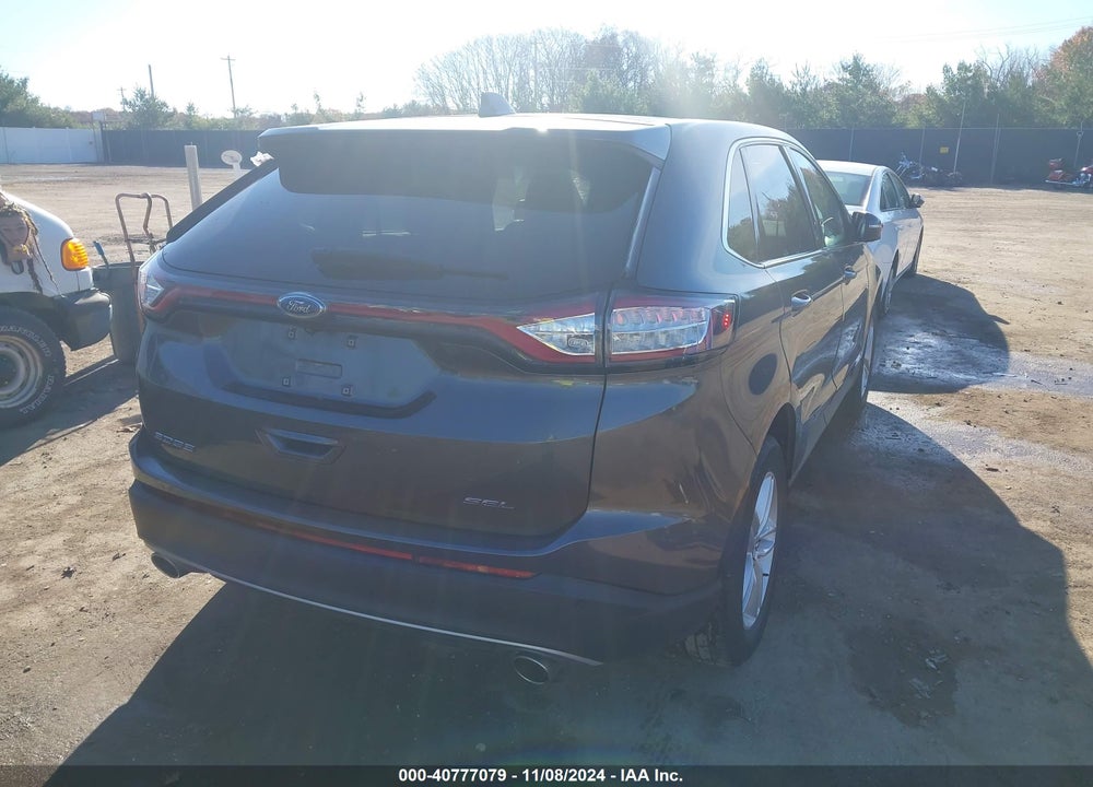 2017 FORD EDGE SEL VIN: 2FMPK3J82HBC60789
