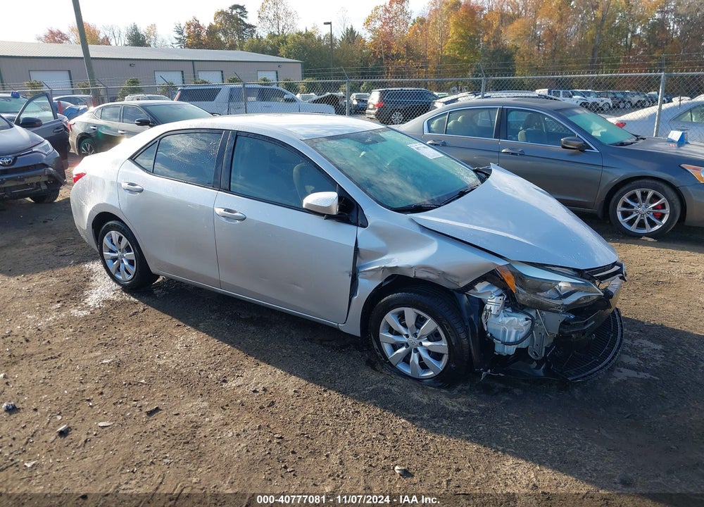 2014 TOYOTA COROLLA LE VIN: 2T1BURHE7EC082761