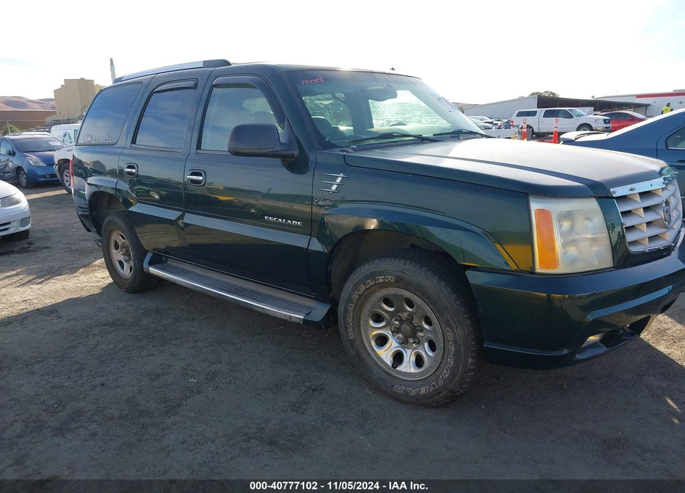 2002 CADILLAC ESCALADE STANDARD VIN: 1GYEK63N82R202989
