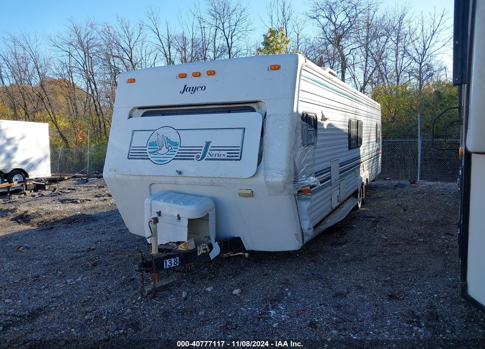 1993 JAYCO 35' TRAVEL TRAILER VIN: 1UJBJ02R8P1SR0087