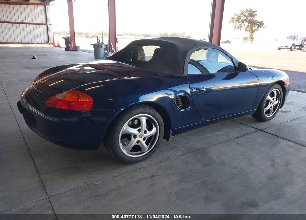 1998 PORSCHE BOXSTER VIN: WP0CA2986WU625051
