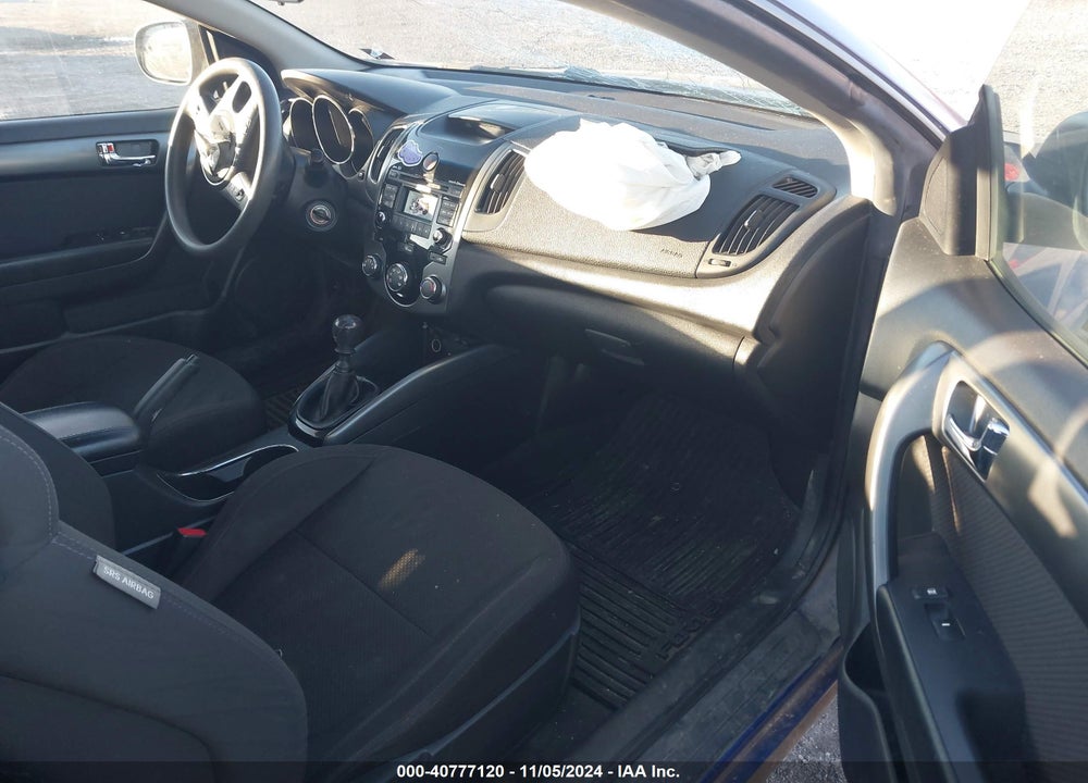 2013 KIA FORTE KOUP VIN: KNAFU6A20D5656450