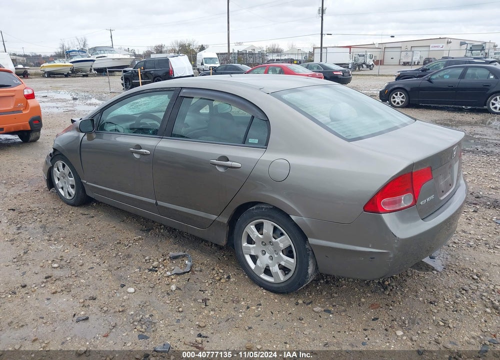 2008 HONDA CIVIC LX VIN: 1HGFA16528L035134