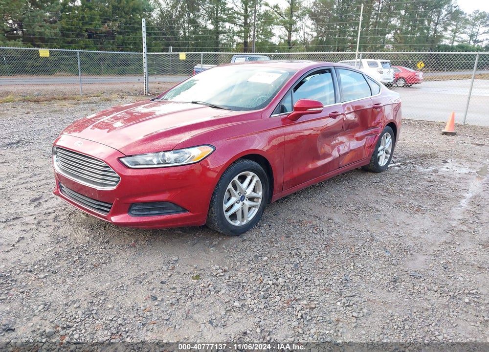 2014 FORD FUSION SE VIN: 3FA6P0HDXER162003