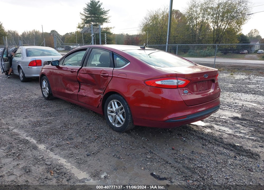 2014 FORD FUSION SE VIN: 3FA6P0HDXER162003