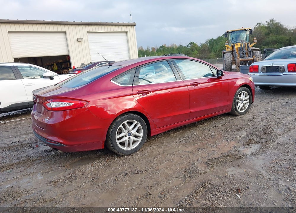 2014 FORD FUSION SE VIN: 3FA6P0HDXER162003