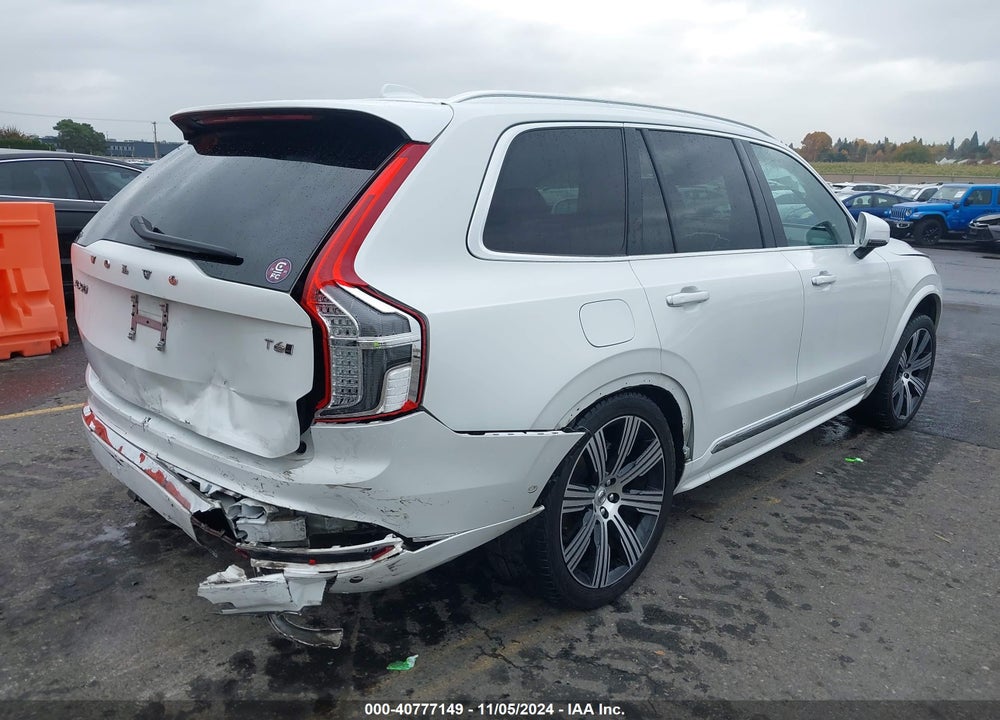 2021 VOLVO XC90 T6 INSCRIPTION 7 PASSENGER VIN: YV4A22PL7M1724212