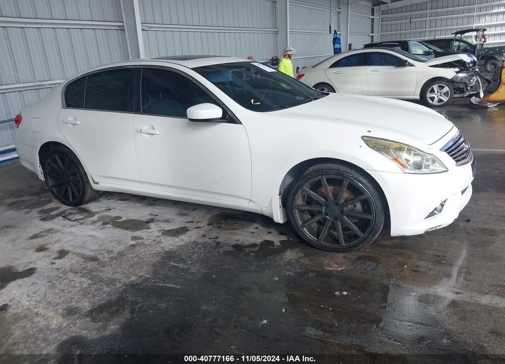 2013 INFINITI G37X VIN: JN1CV6AR9DM767507
