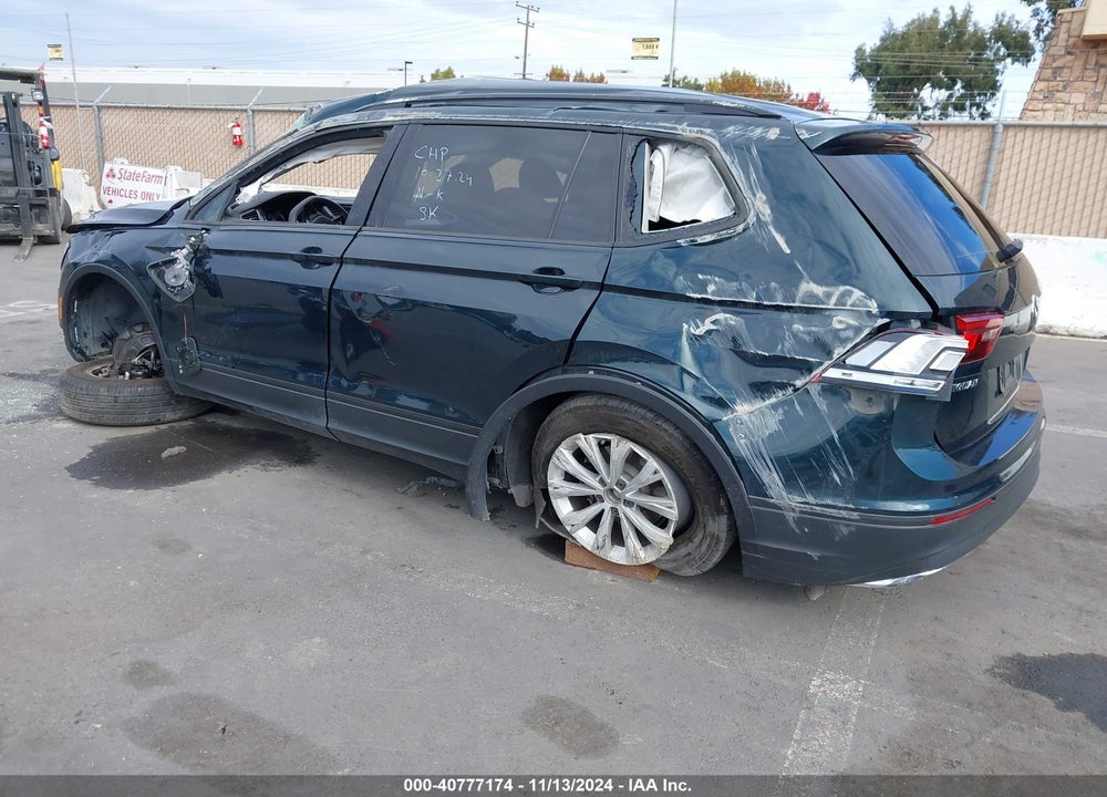 2019 VOLKSWAGEN TIGUAN 2.0T S VIN: 3VV1B7AX3KM111646