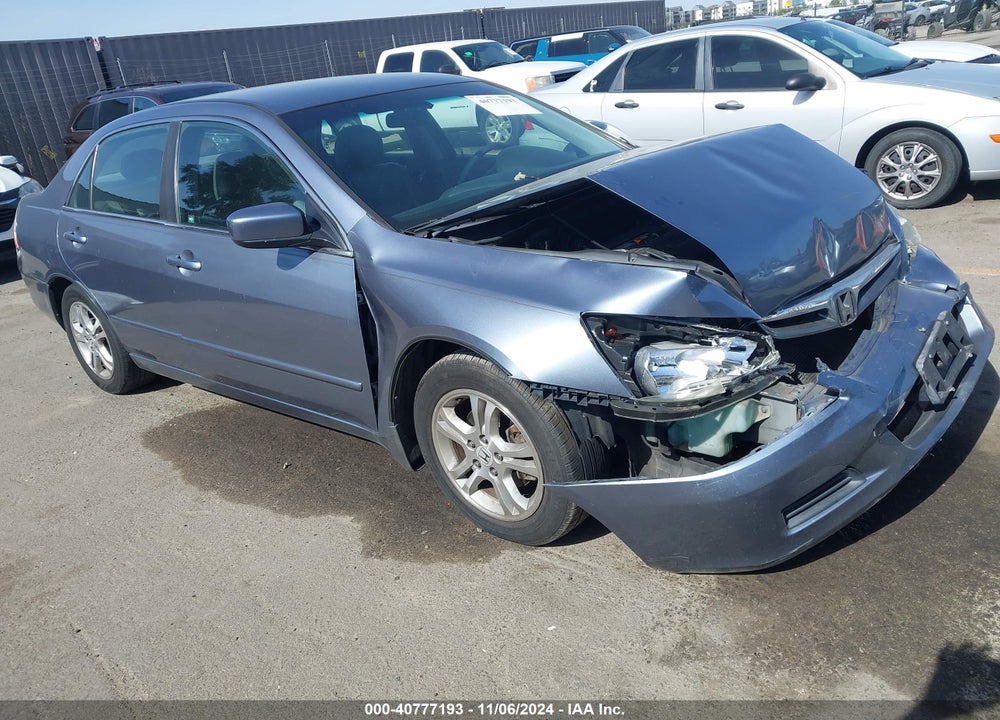 2007 HONDA ACCORD 2.4 SE VIN: 1HGCM56367A127096
