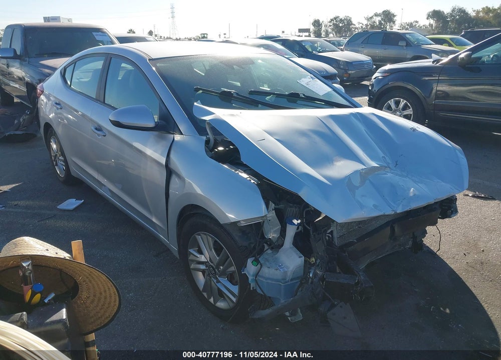 2019 HYUNDAI ELANTRA SEL VIN: 5NPD84LF3KH409083