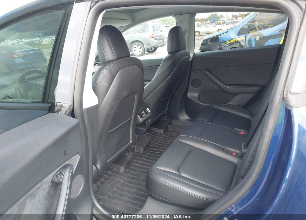2021 TESLA MODEL Y LONG RANGE DUAL MOTOR ALL-WHEEL DRIVE VIN: 5YJYGDEE1MF259615