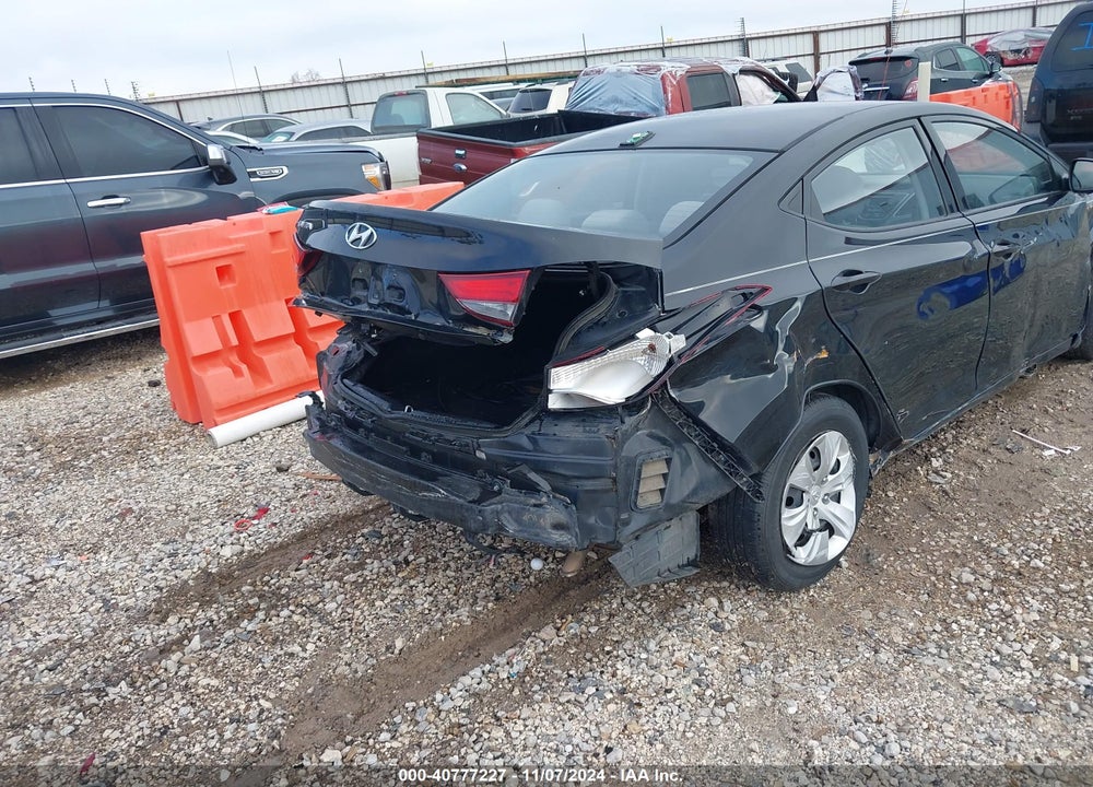 2016 HYUNDAI ELANTRA SE VIN: 5NPDH4AEXGH746030