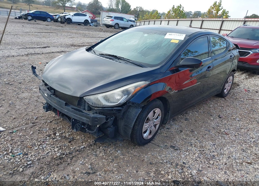 2016 HYUNDAI ELANTRA SE VIN: 5NPDH4AEXGH746030
