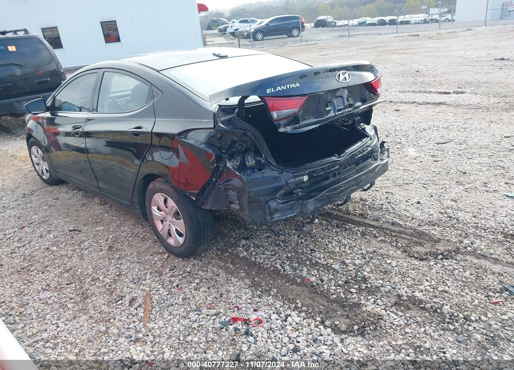 2016 HYUNDAI ELANTRA SE VIN: 5NPDH4AEXGH746030