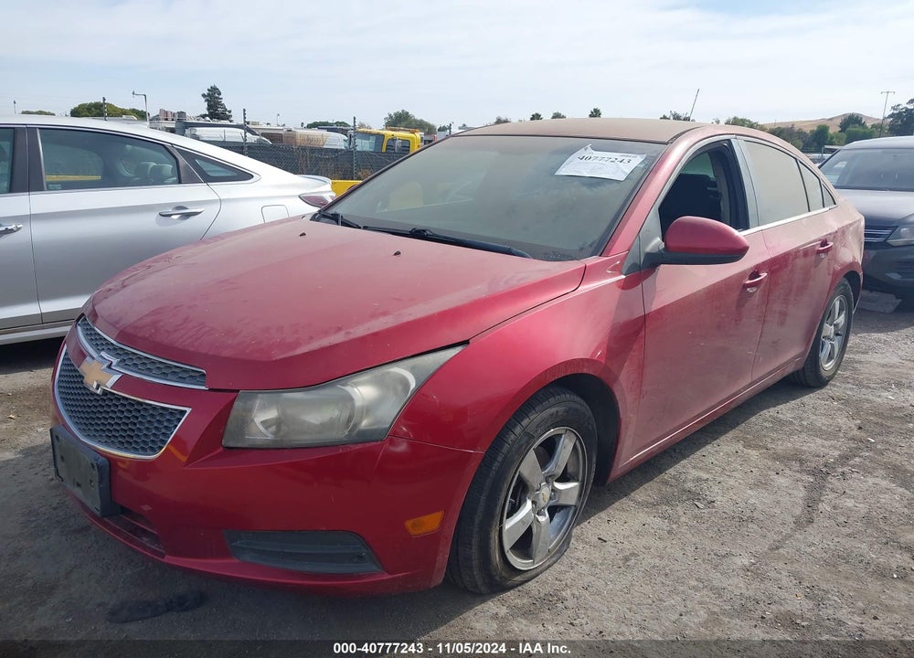 2011 CHEVROLET CRUZE LT VIN: 1G1PE5S93B7236444