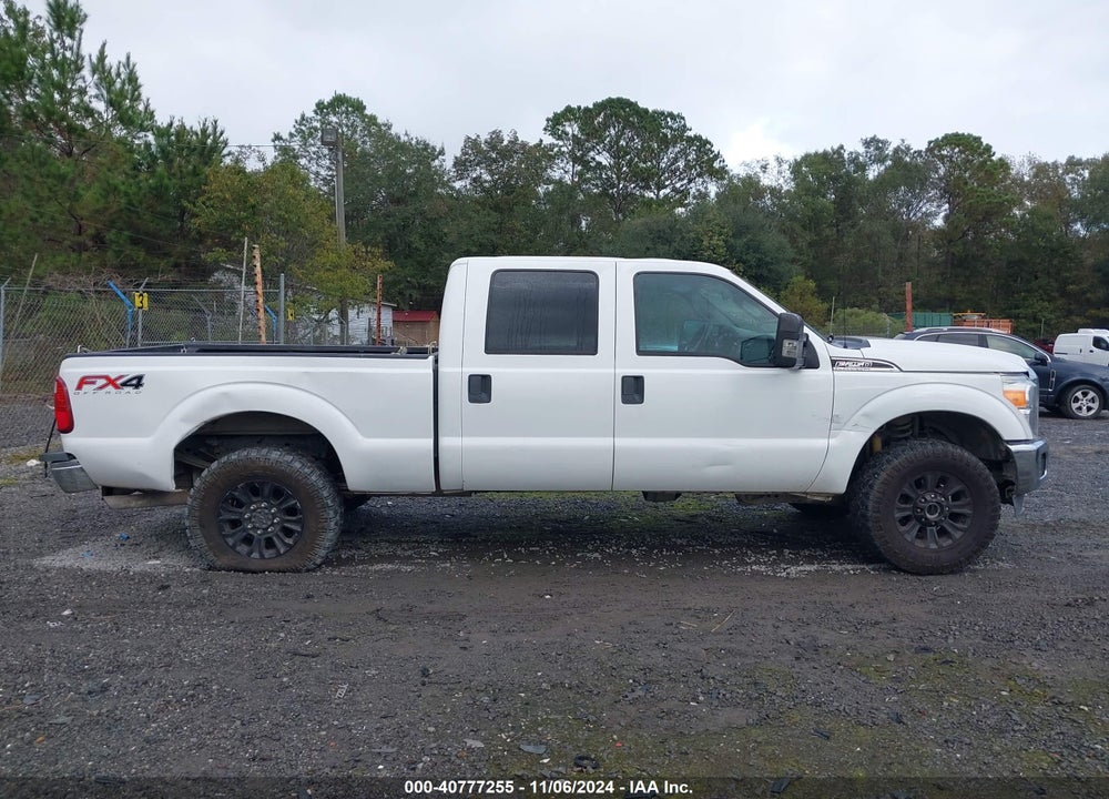 2012 FORD F-250 XLT VIN: 1FT7W2B66CEC37626