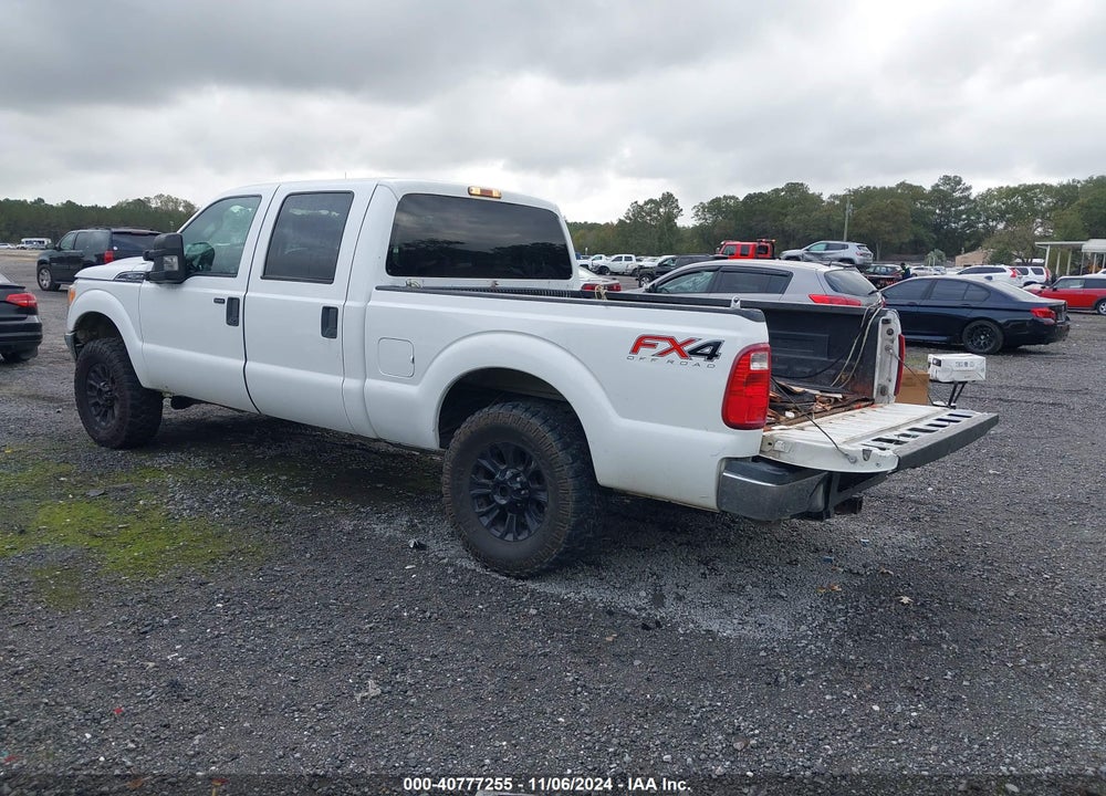 2012 FORD F-250 XLT VIN: 1FT7W2B66CEC37626