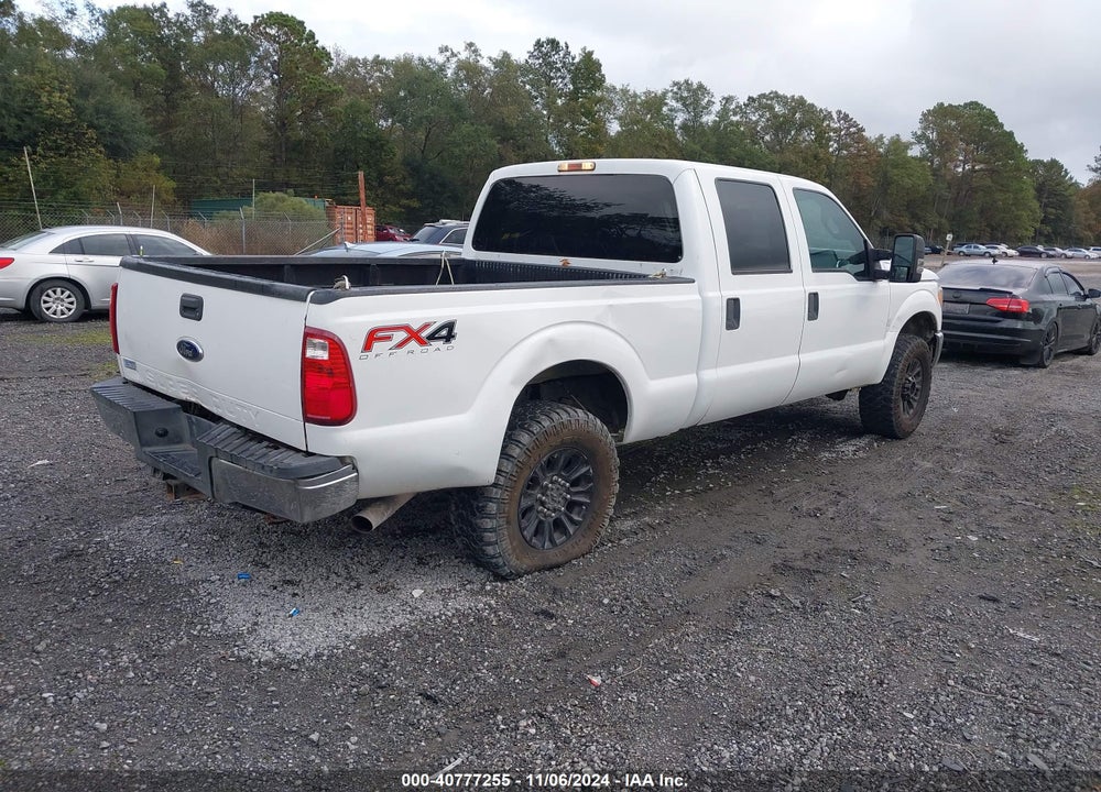 2012 FORD F-250 XLT VIN: 1FT7W2B66CEC37626