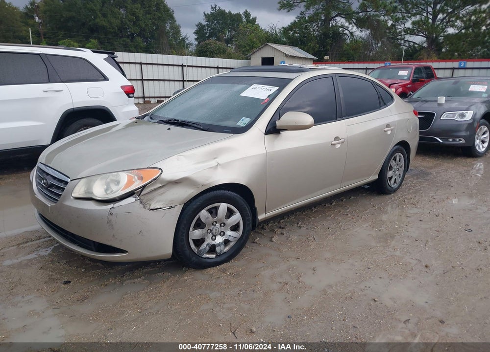 2007 HYUNDAI ELANTRA GLS/LIMITED/SE VIN: KMHDU46D07U135999