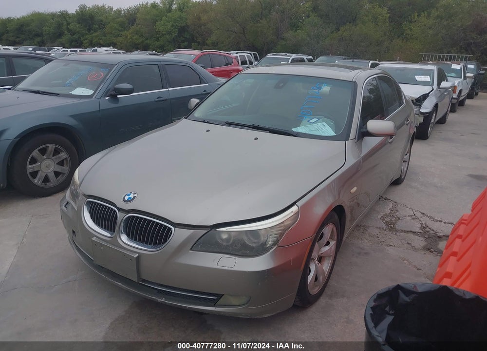 2008 BMW 528I VIN: WBANU53538CT15560