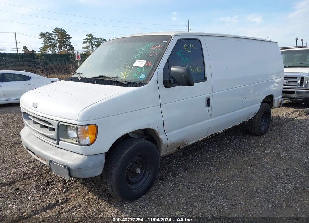 2000 FORD E-250 COMMERCIAL/RECREATIONAL VIN: 1FTNE24L1YHA25090