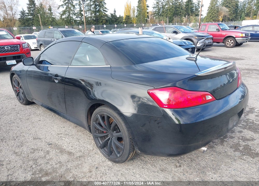 2009 INFINITI G37 VIN: JNKCV66E19M720951