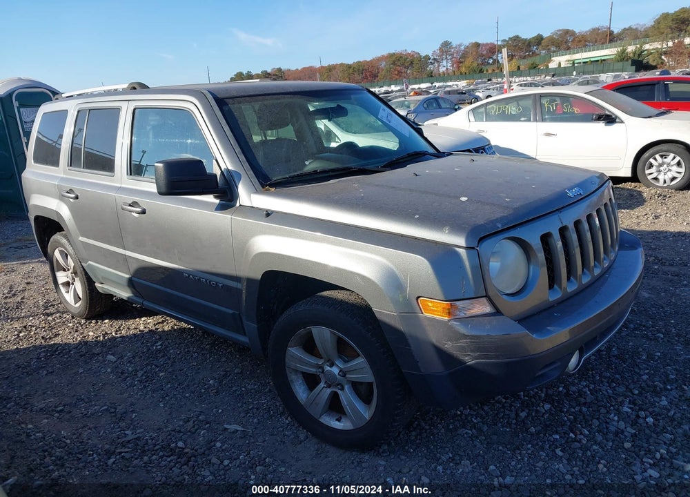 2011 JEEP PATRIOT LATITUDE X VIN: 1J4NF4GB3BD229040
