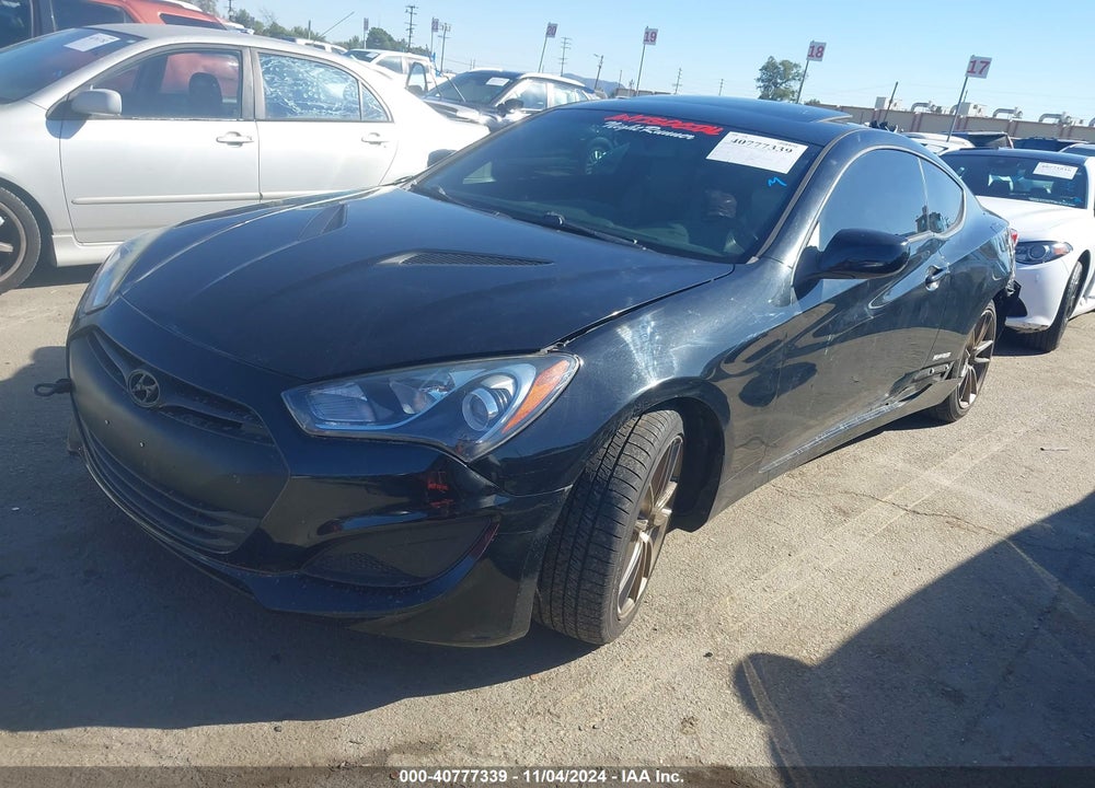 2013 HYUNDAI GENESIS 2.0T PREMIUM VIN: KMHHT6KD7DU107960
