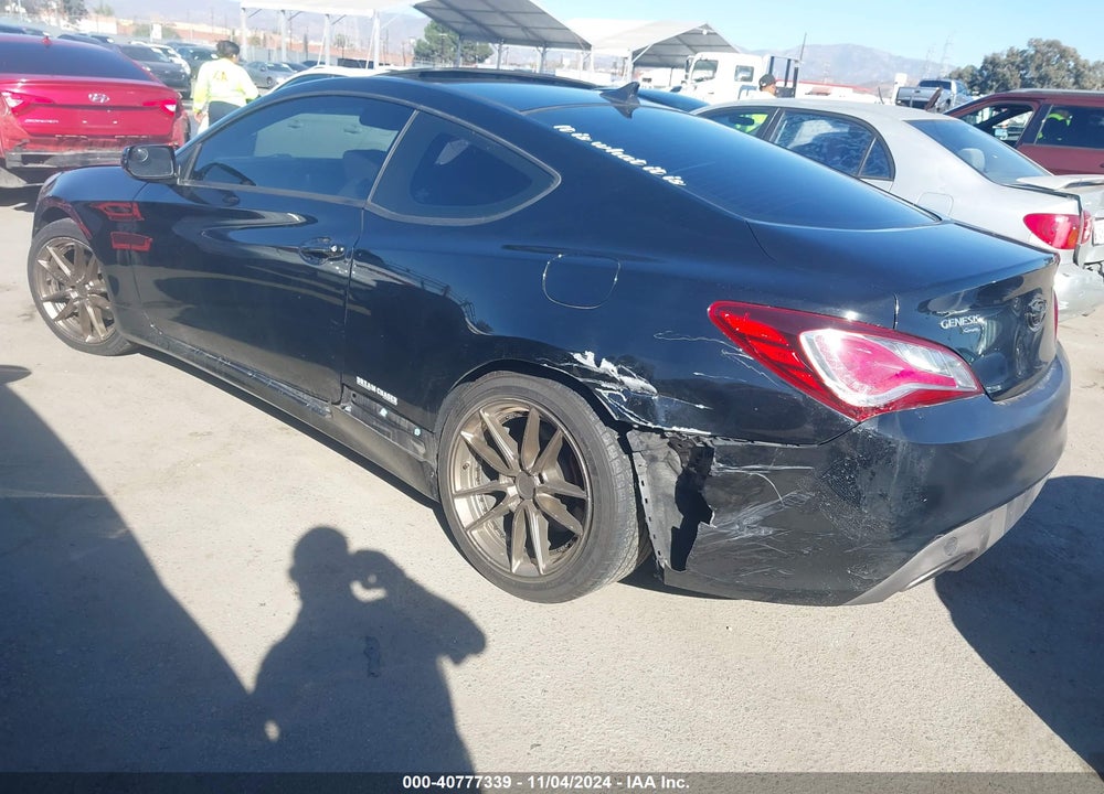 2013 HYUNDAI GENESIS 2.0T PREMIUM VIN: KMHHT6KD7DU107960