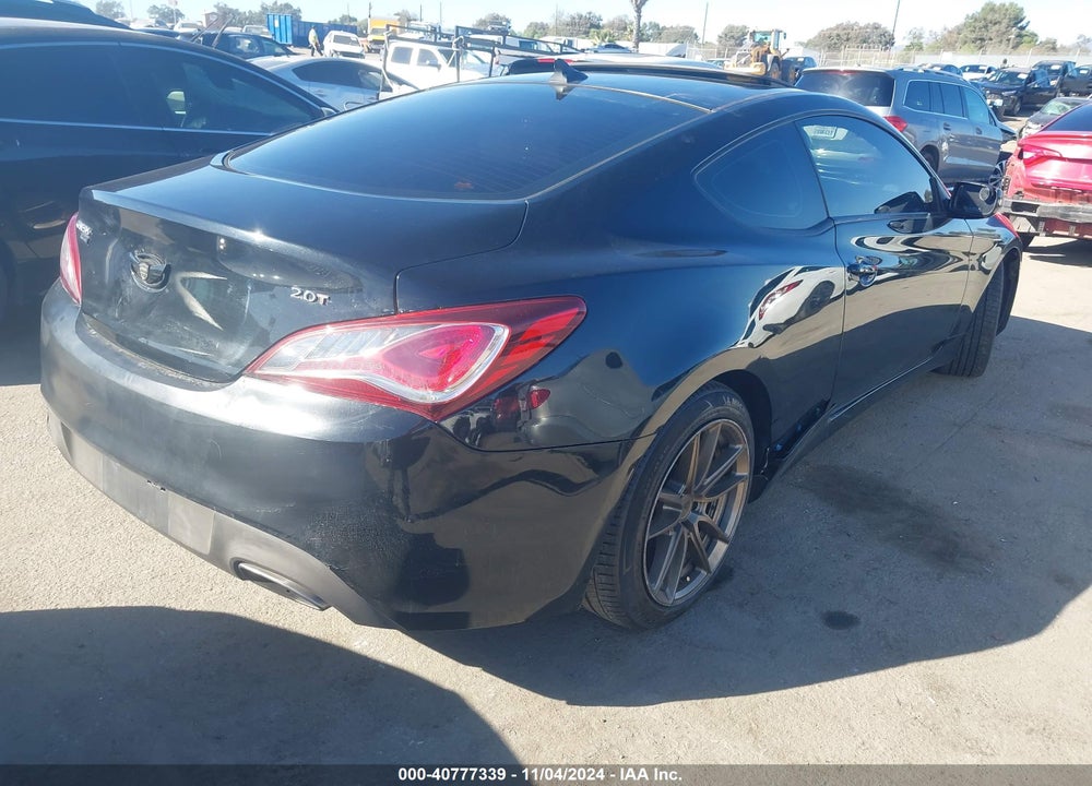2013 HYUNDAI GENESIS 2.0T PREMIUM VIN: KMHHT6KD7DU107960