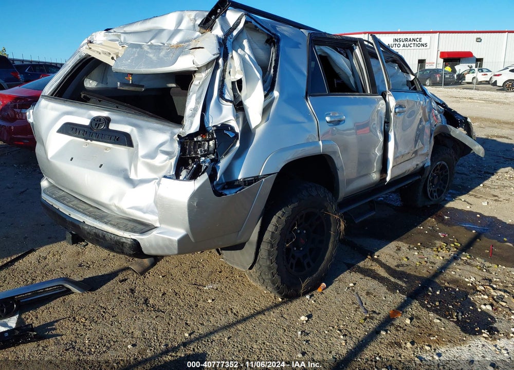 2020 TOYOTA 4RUNNER TRD OFF ROAD VIN: JTEBU5JR9L5780655
