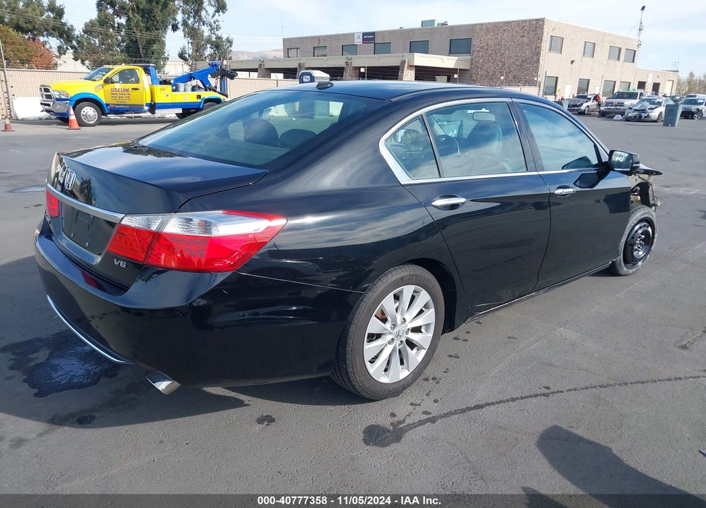2014 HONDA ACCORD EX-L V-6 VIN: 1HGCR3F8XEA034452