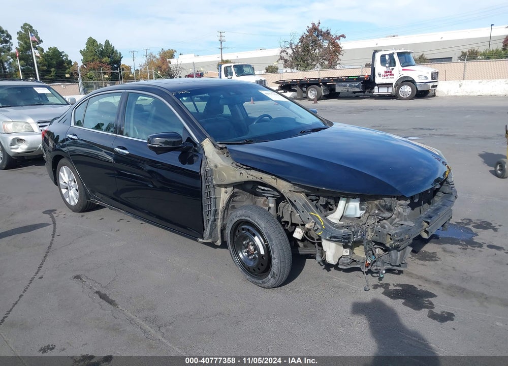 2014 HONDA ACCORD EX-L V-6 VIN: 1HGCR3F8XEA034452