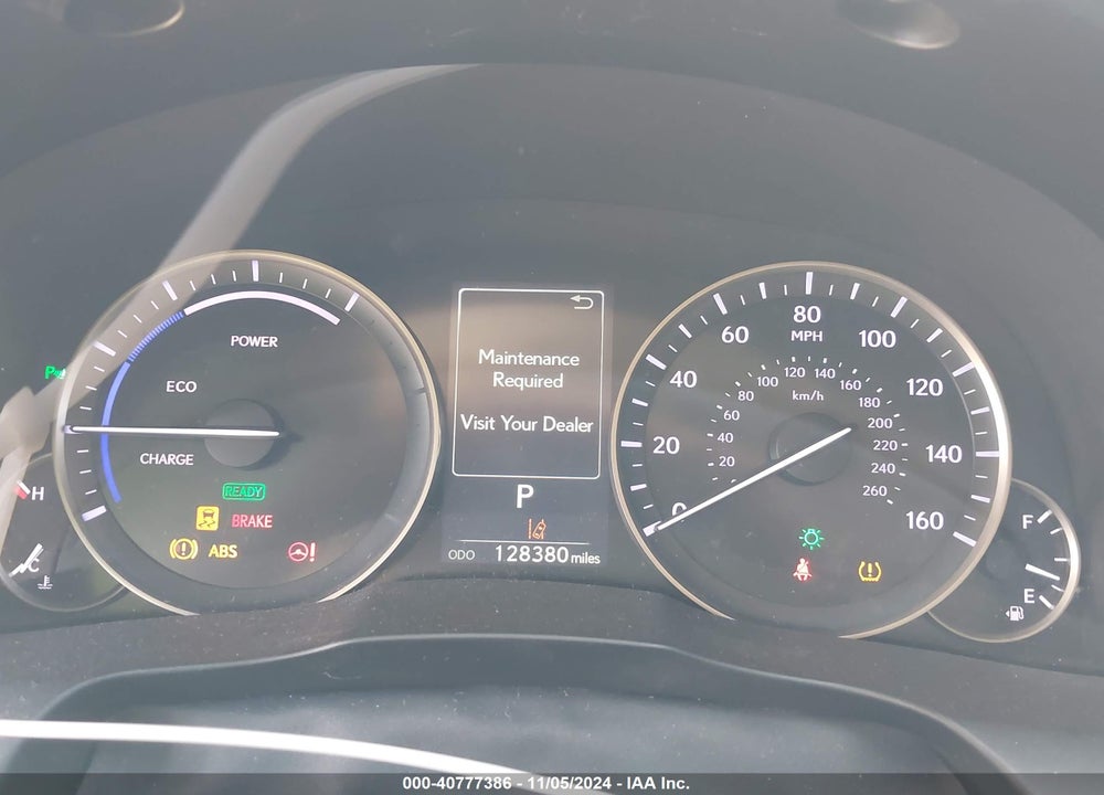 2016 LEXUS ES 300H VIN: JTHBW1GG8G2121873