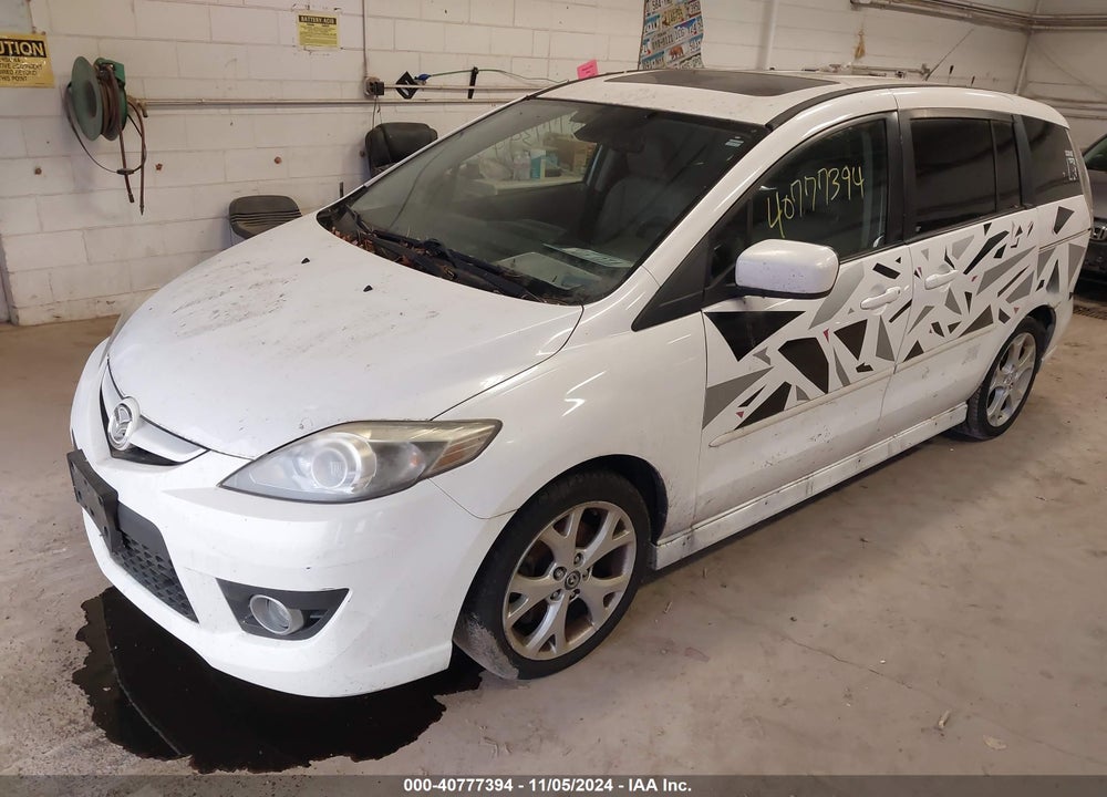 2010 MAZDA 5 GRAND TOURING VIN: JM1CR2W39A0363446