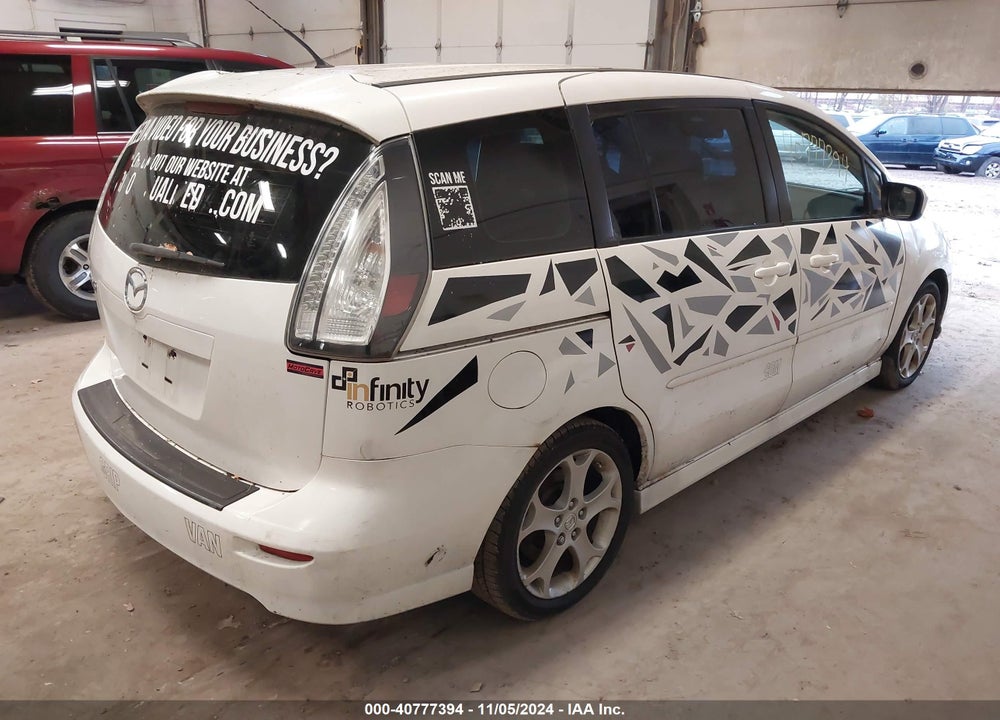 2010 MAZDA 5 GRAND TOURING VIN: JM1CR2W39A0363446