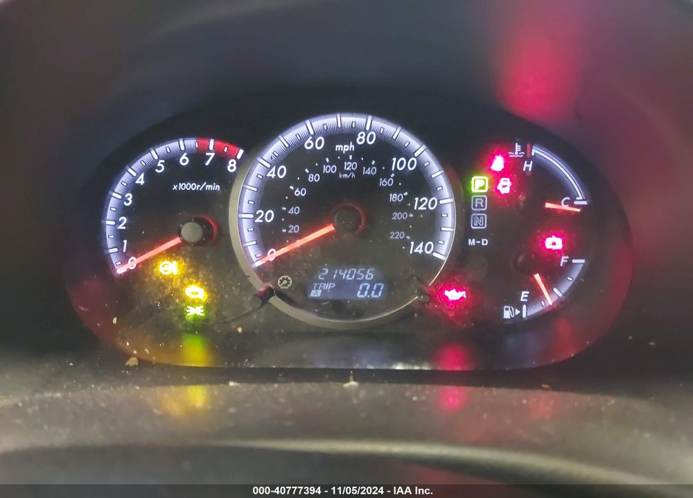 2010 MAZDA 5 GRAND TOURING VIN: JM1CR2W39A0363446